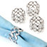 Bling Napkin Rings - Set of 4