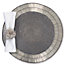Silver Starburst Placemats - Set of 4