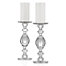  Caprise Pillar Holders - Clear