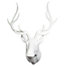 Deer Head - White Laquer