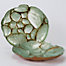 Turquoise Pebble Plate & Bowl
