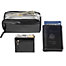 Black Patent Passport Case