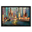 End of Day by John Allinson Framed Cityscape of New York City