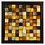 Abstract Framed Art "Earthblock" by Patrick St. Germain