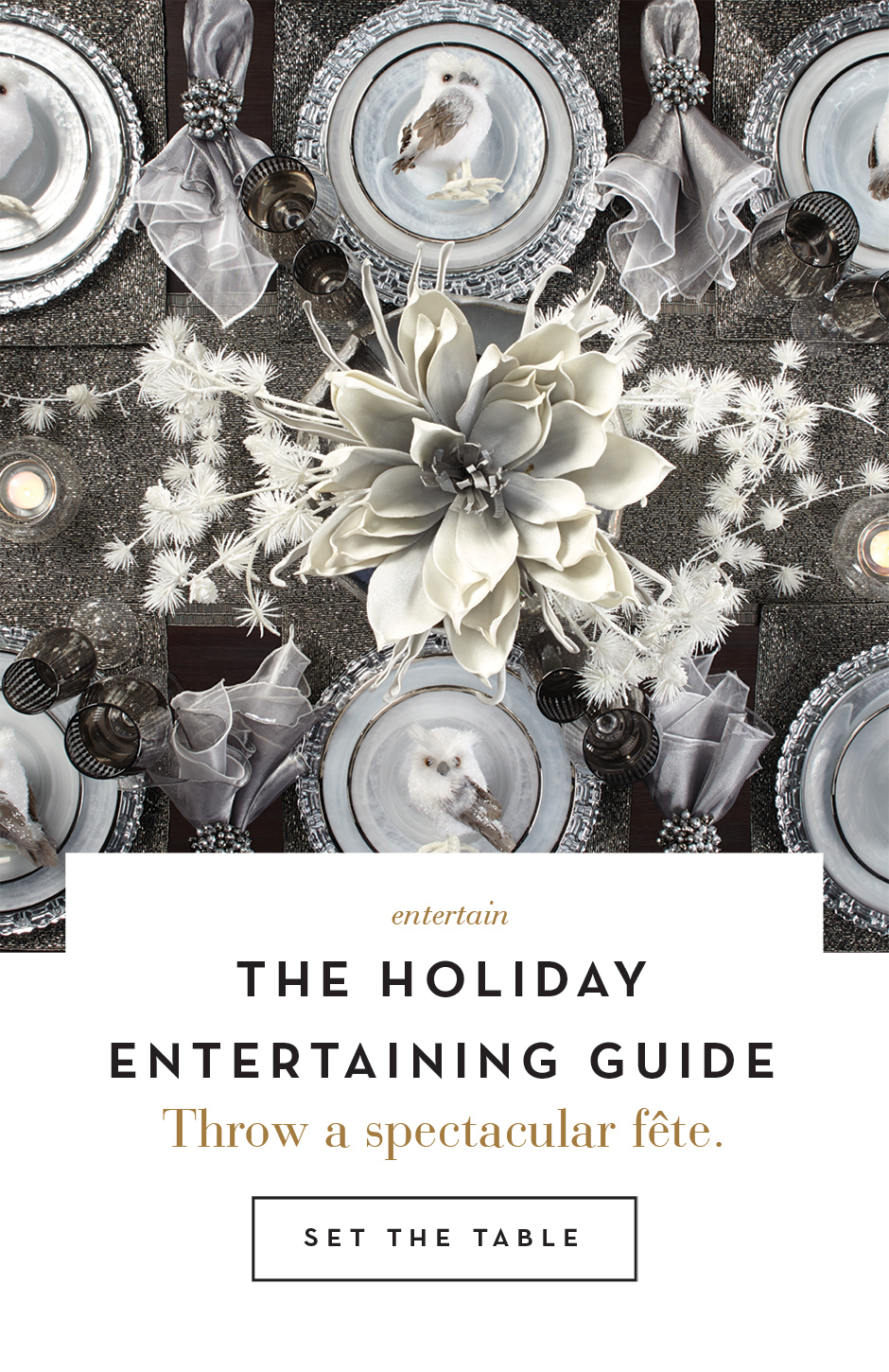 Deck The Halls with Z Gallerie Holiday Decor