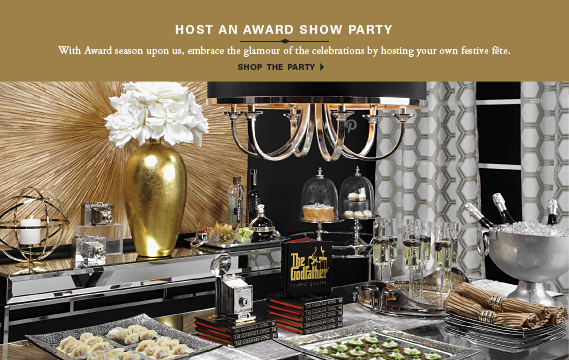 host an award show party - shop the party