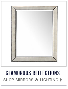 Shop mirrors and lighting