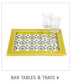 Bar tables and trays