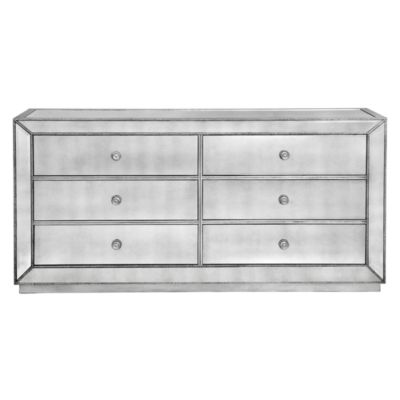 Omni Mirrored 6 Drawer Chest