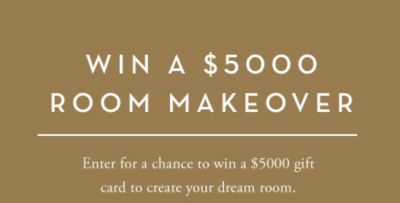Enter To Win A 5 000 Makeover From Z Gallerie