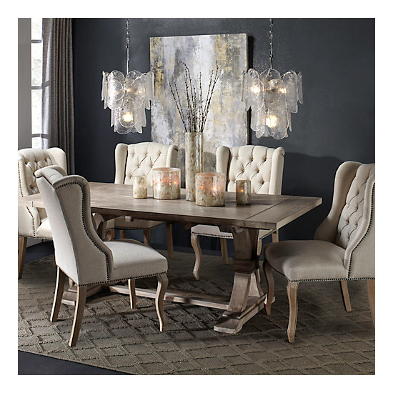 Archer Natural Grey Extending Dining Table Archer Atlantic Pacific Dining Room Inspiration