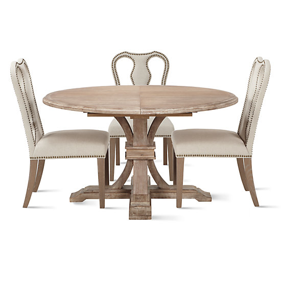 10 Z GALLERIE ARCHER ROUND TABLE - * RoundTable