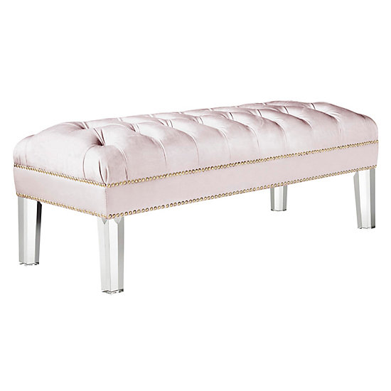 Coralie Bench Small Seating & Ottomans Small Spaces Z Gallerie