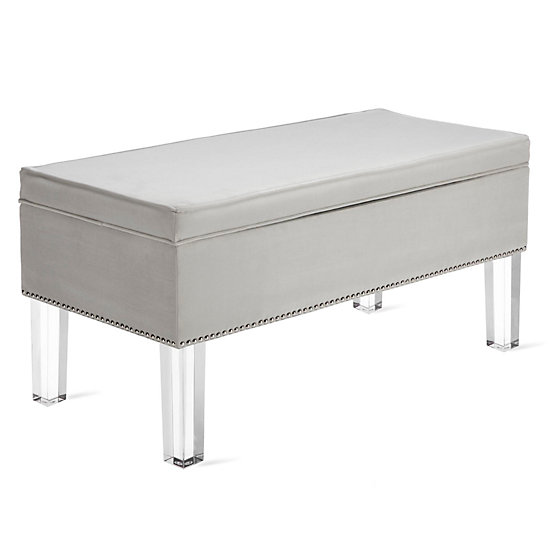 Declan Storage Bench Riley Amora Amethyst Bedroom Inspiration