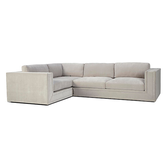 Luka Sectional 3 Pc Chenille Living Room Luka Sectional 3 Pc
