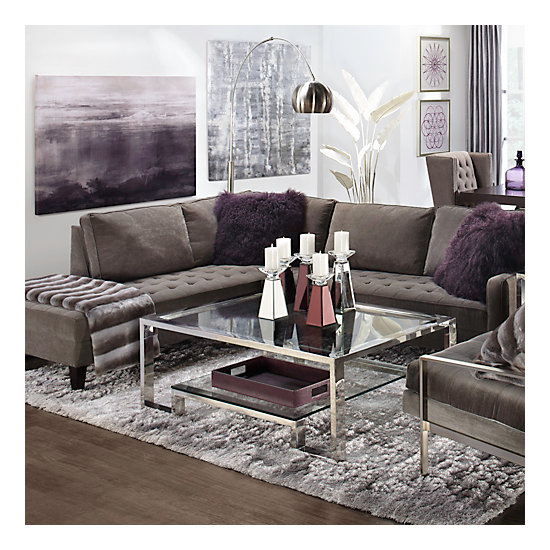 2 Piece Sectional Sofa Vapor Collection Z Gallerie