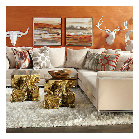 Ventura Sectional Natural Del Mar Living Room Inspiration Living