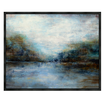 Blue Lake - Original Art | Original Art | Art | Z Gallerie