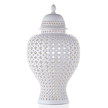 Ceramic Filigree Jar Sophie Cascada Entryway Inspiration Ceramic Filigree Jar Sophie Cascada Entryway Inspiration Z Gallerie