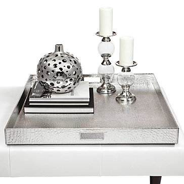 Everglades Large Tray Elegant Tableware Z Gallerie Everglades Xl Square Tray