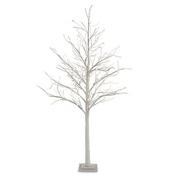 LED Glitter Tree 7' | ho15 living1 | Living Room | Inspiration | Z Gallerie
