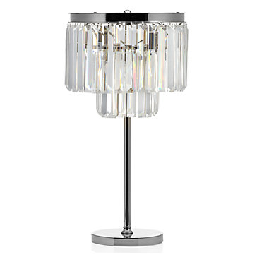 Crystal Table Lamp  Luxe Lighting Collection  Z Gallerie