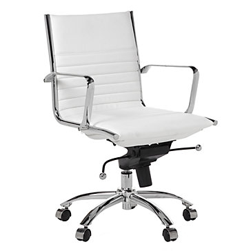 Malcolm Desk Chair White Office Chairs Home Furniture Malcolm Desk Chair White Office Chairs Home Furniture Z Gallerie