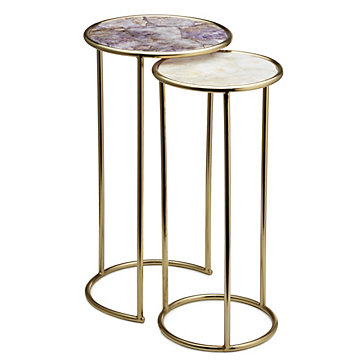 Riley Nesting Tables - Set of 2 | Natural Del Mar Living Room ... Riley Nesting Tables - Set of 2 | Natural Del Mar Living Room ...
