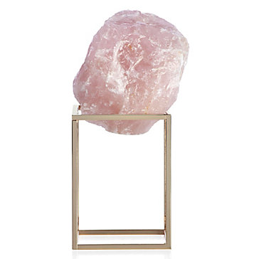 Rose Quartz On Metal Stand Valentine S Day Gifts Collections Z Rose Quartz On Metal Stand Valentine S Day Gifts Collections Z Gallerie