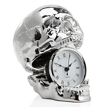 Skull Clock from Z Gallerie