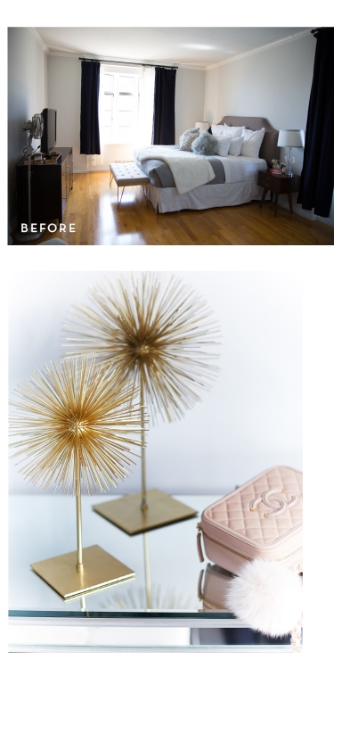Jenny Bernheim, founder of fashion and lifestyle blog Margo & Me craved a bedroom look as colorful and chic as her fashion aesthetic.