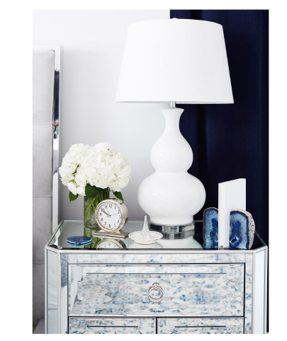 Jenny Bernheim, founder of fashion and lifestyle blog Margo & Me craved a bedroom look as colorful and chic as her fashion aesthetic.
