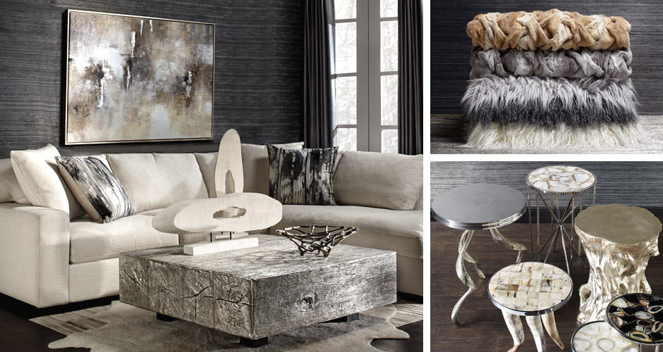 Stylish Home Decor Chic Furniture At Affordable S Z Gallerie Del Mar Timber Relaxed Living Room Inspiration