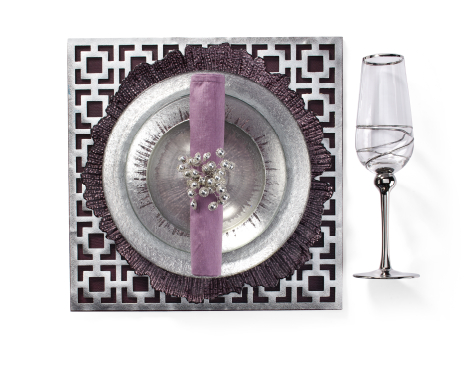 The Entertaining Guide Kenza Table Setting Solaris Dinnerware