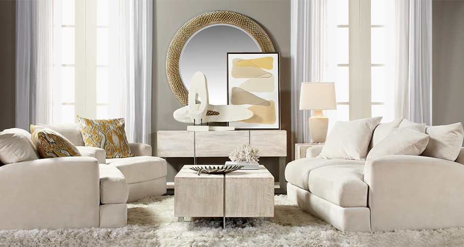 Clifton Occasional Table Collection, Z Gallerie Mirror Coffee Table