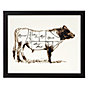 Cow Butcher Chart | Series | Art | Z Gallerie