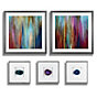 Eventide Reflections - Set of 5 | Abstract | Art Themes | Art | Z Gallerie