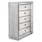 Omni Mirrored 5 Drawer Chest | Stylish Mirrored Drawers | Z Gallerie