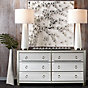 Simplicity Mirrored 6 Drawer Chest | Silver | Color Guide | Trends | Z